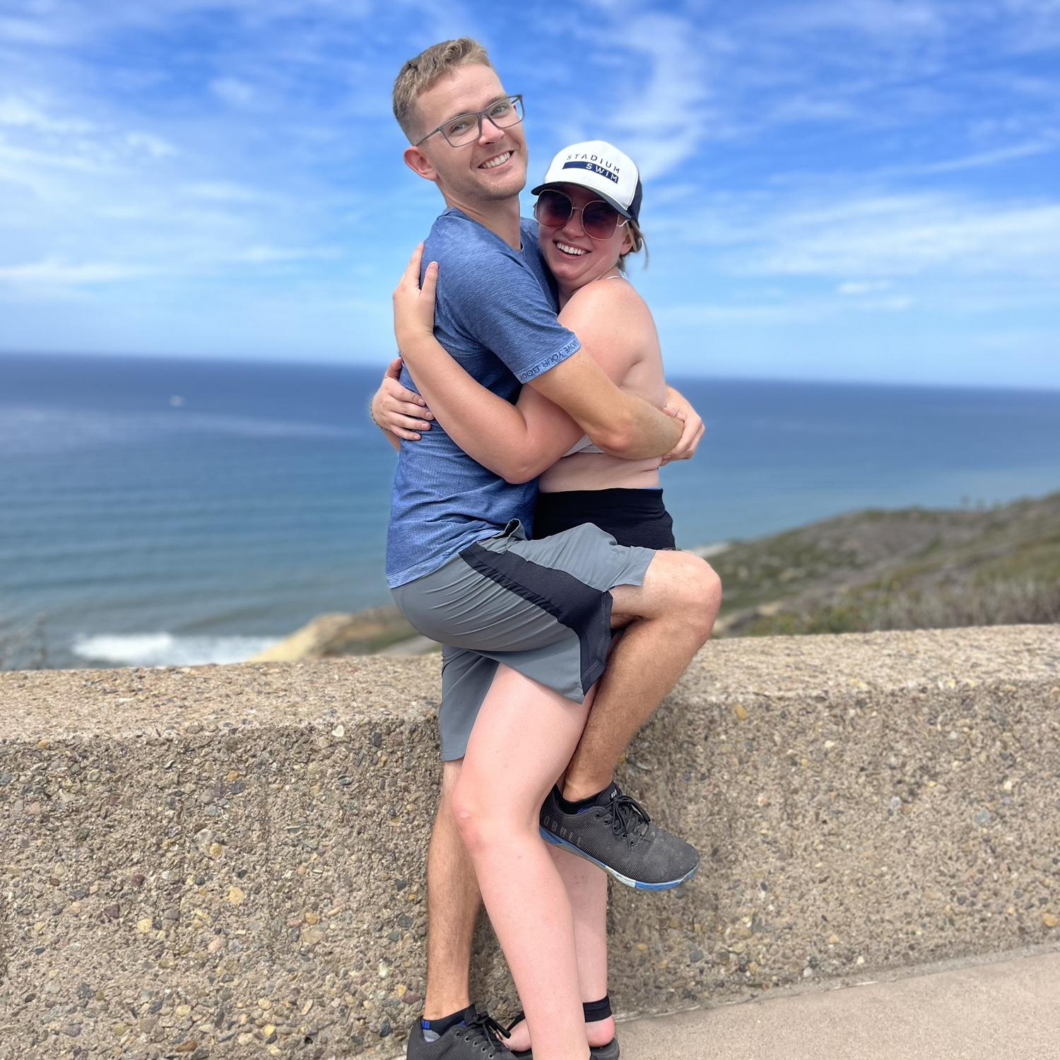 Biking around San Diego—may have hopped a curb and accidentally ended up on the freeway.