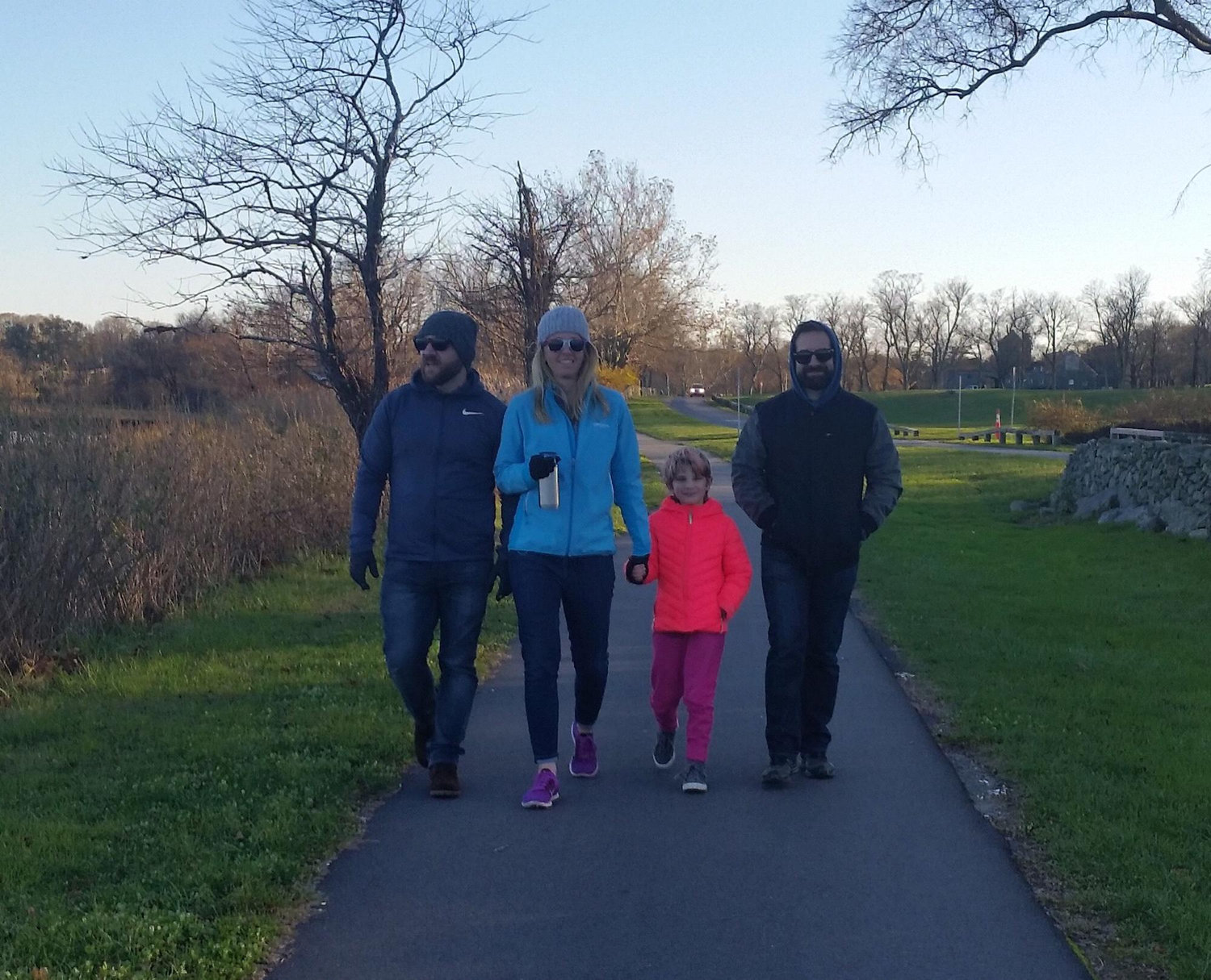 Walks in Barrington with Penny and Ed