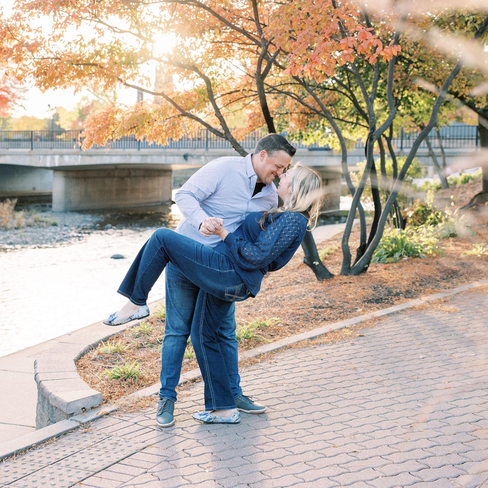 Engagement Shoot with our wedding photography, Melissa Schroeder Photography - https://www.melschroederphoto.com/