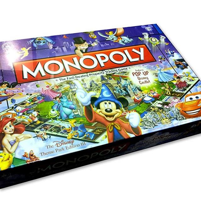 Disney Theme Park Edition III Monopoly Game