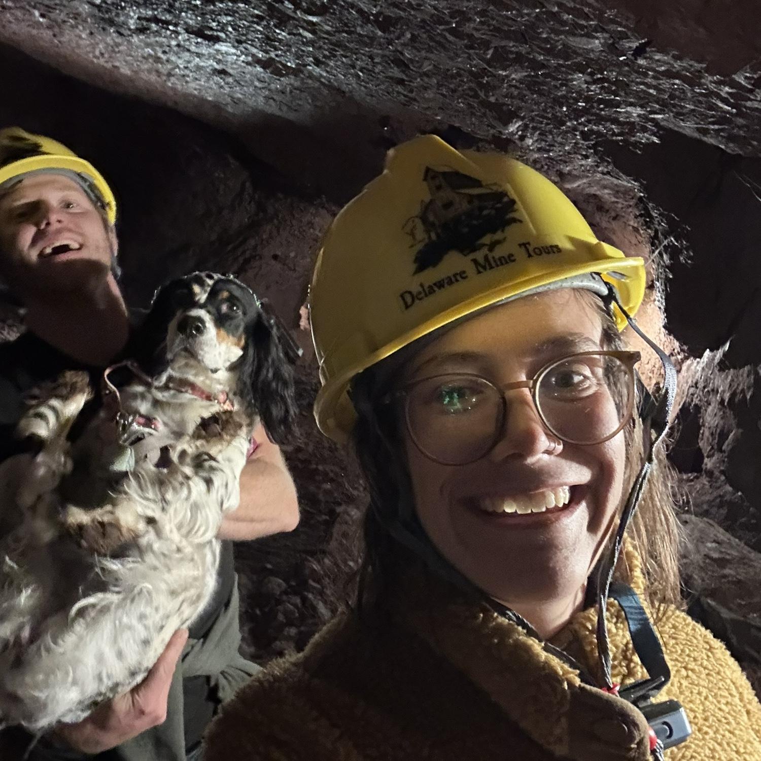Dollys first time in a mine