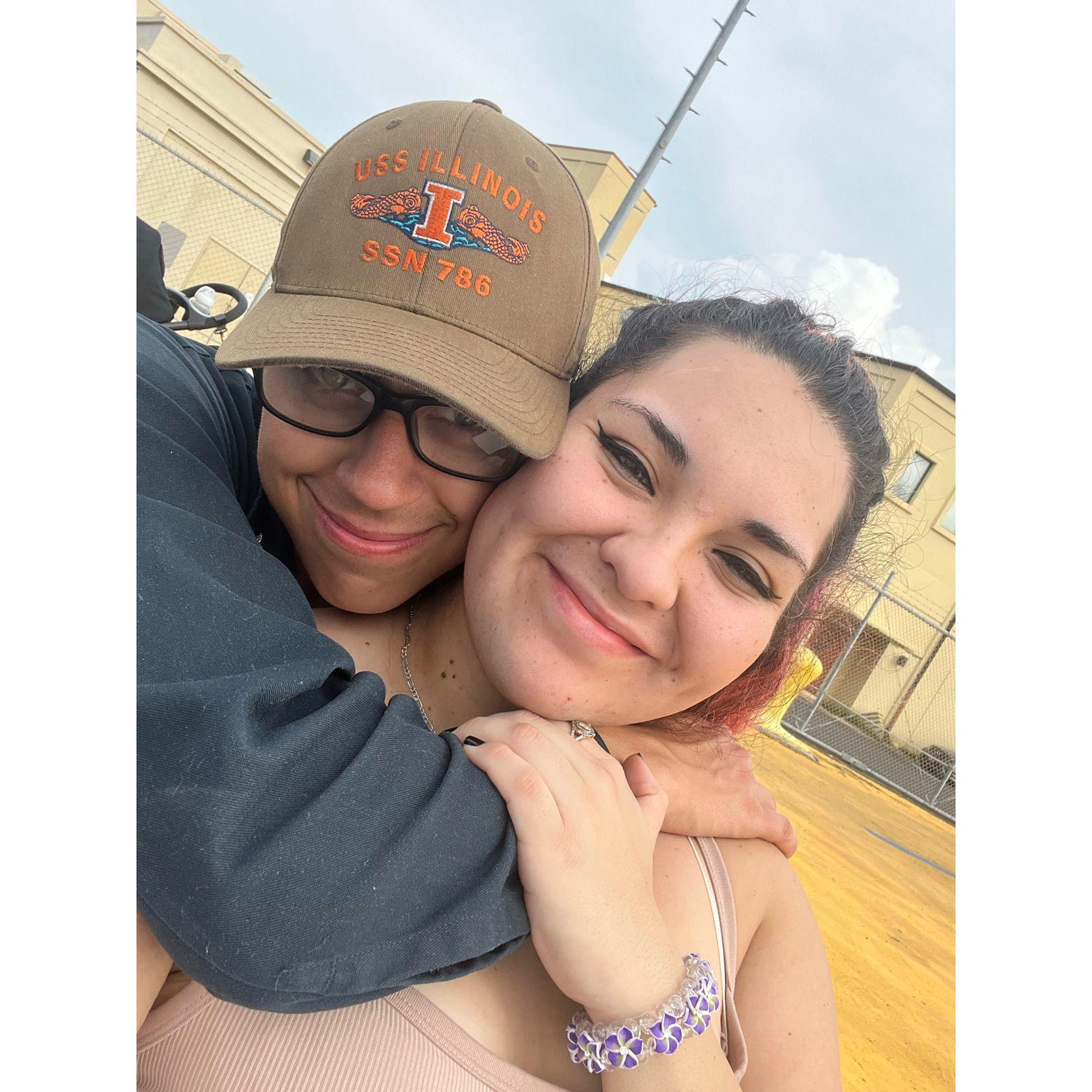 Our first deployment together!