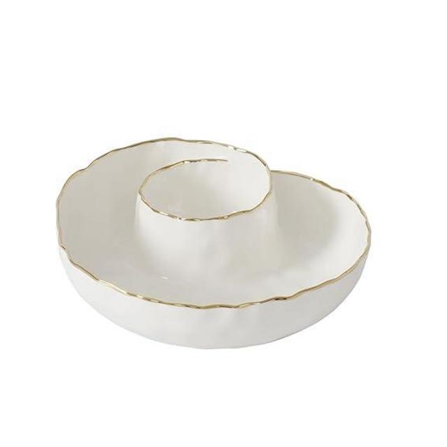 Pampa Bay Chip & Dip, Portofino, Kitchen, Gift, White