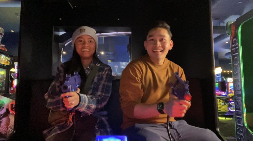 Date night at Dave & Busters!