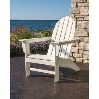 POLYWOOD® Vineyard Outdoor Adirondack Chair - TEAK/Brown