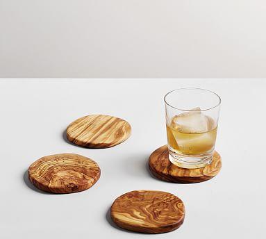 Olive Wood Coasters
