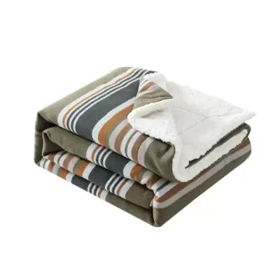 Pendletton® Sanford Stripe Throw Blanket in Capers