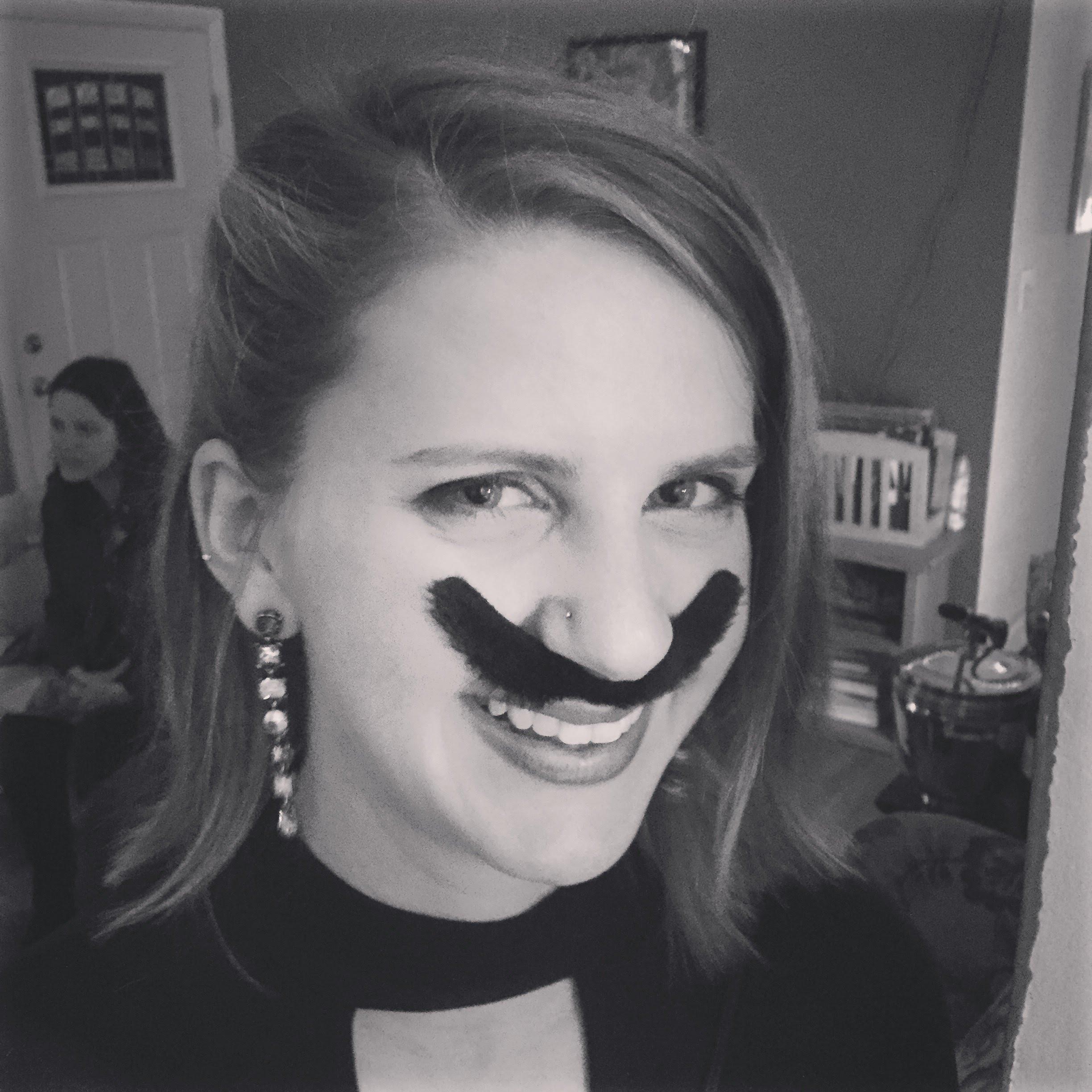 Danny's first photo of Stephanie at Beatrice's 2016 holiday party