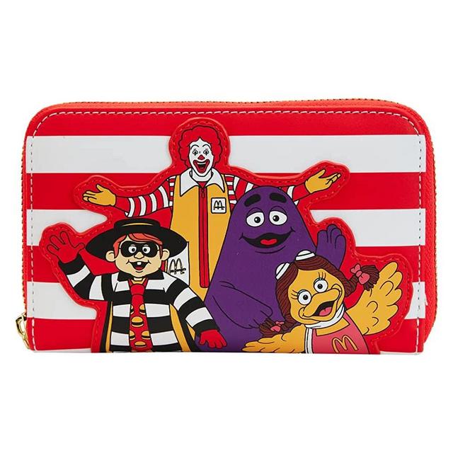 Loungefly Ronald and Friends Zip Around Wallet