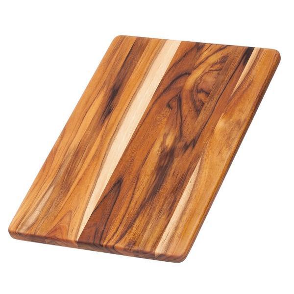 Essential Collection Rectangle Edge Grain Cutting/Serving Teak Board 403