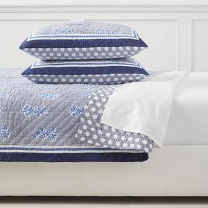 Serena and Lily Amalfi Quilt - King Blue