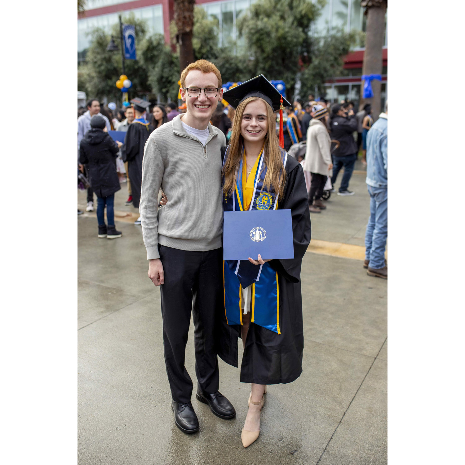 Reese's graduation from San Jose State University