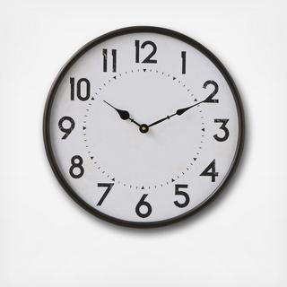Urban Homestead Metal Wall Clock