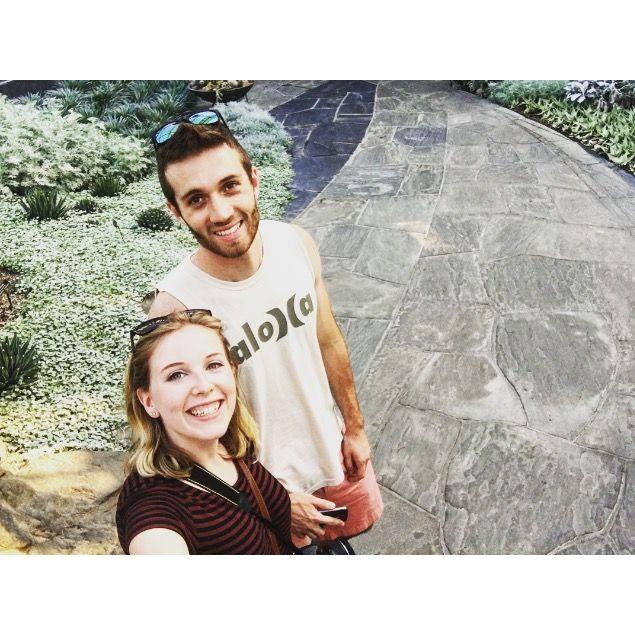 Walking around Longwood Gardens
