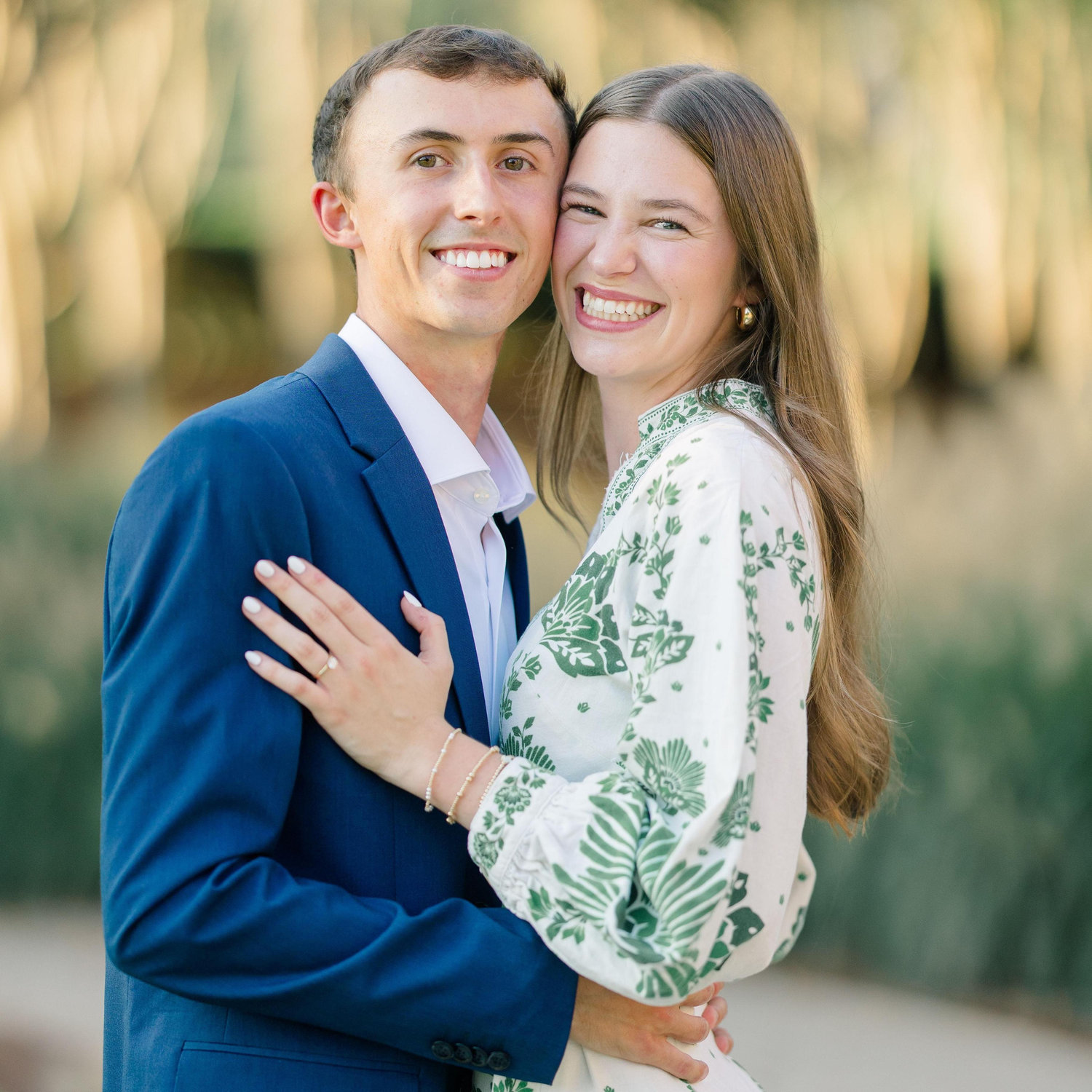 Engagement Photos at Reynolds Lake Oconee, August 2025.
