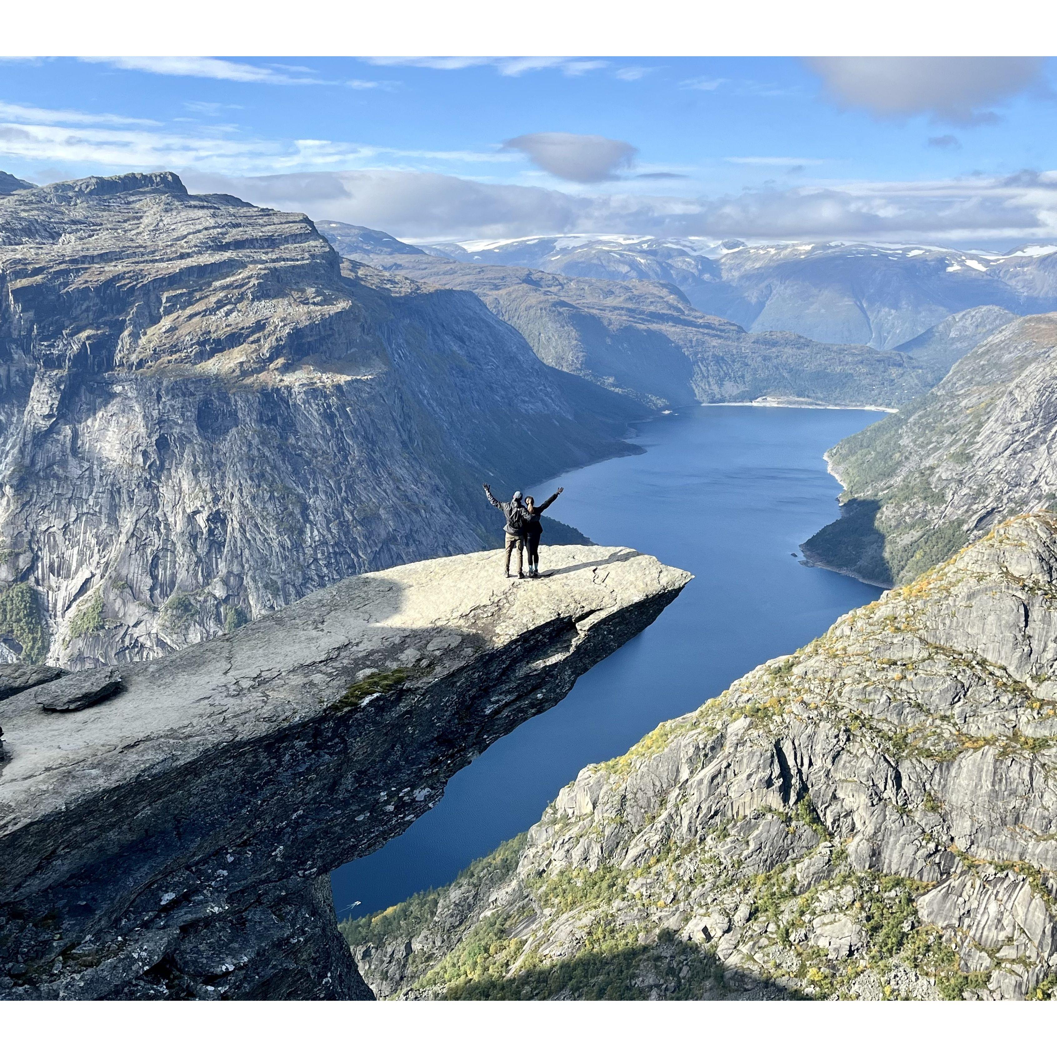 Hiked Trolltunga in Norway!
