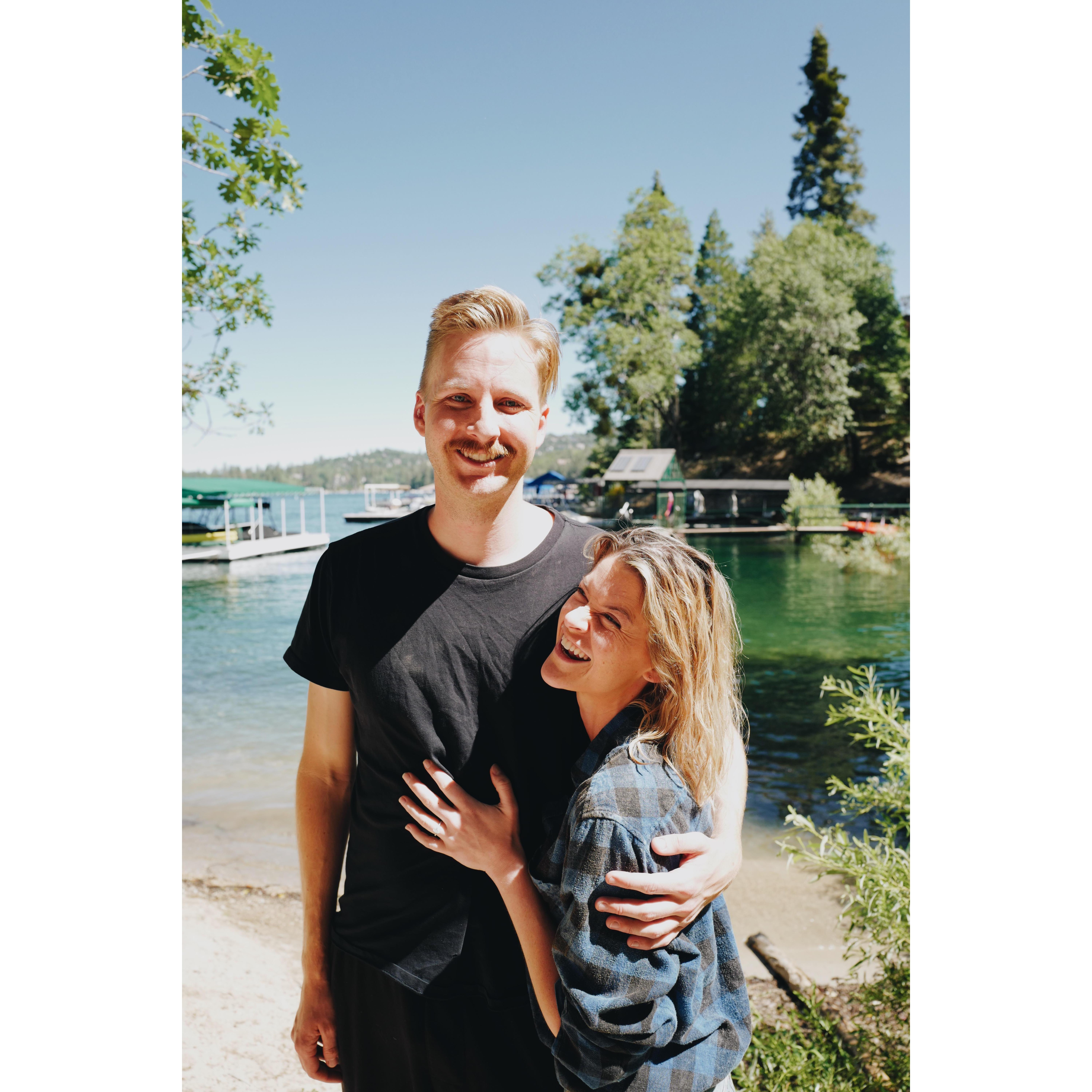 Our save-the-date photo. Thanks to Will for this one!