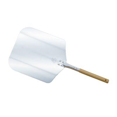 26-Inch Traditional Aluminum Pizza Peel with Wood Handle