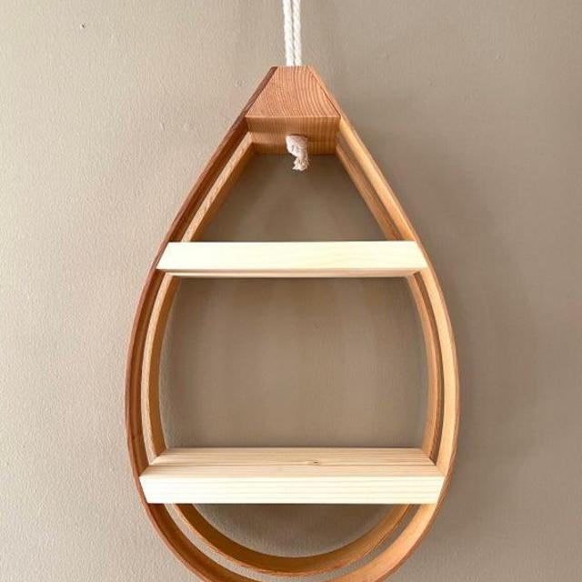 Handmade Bentwood Shelf