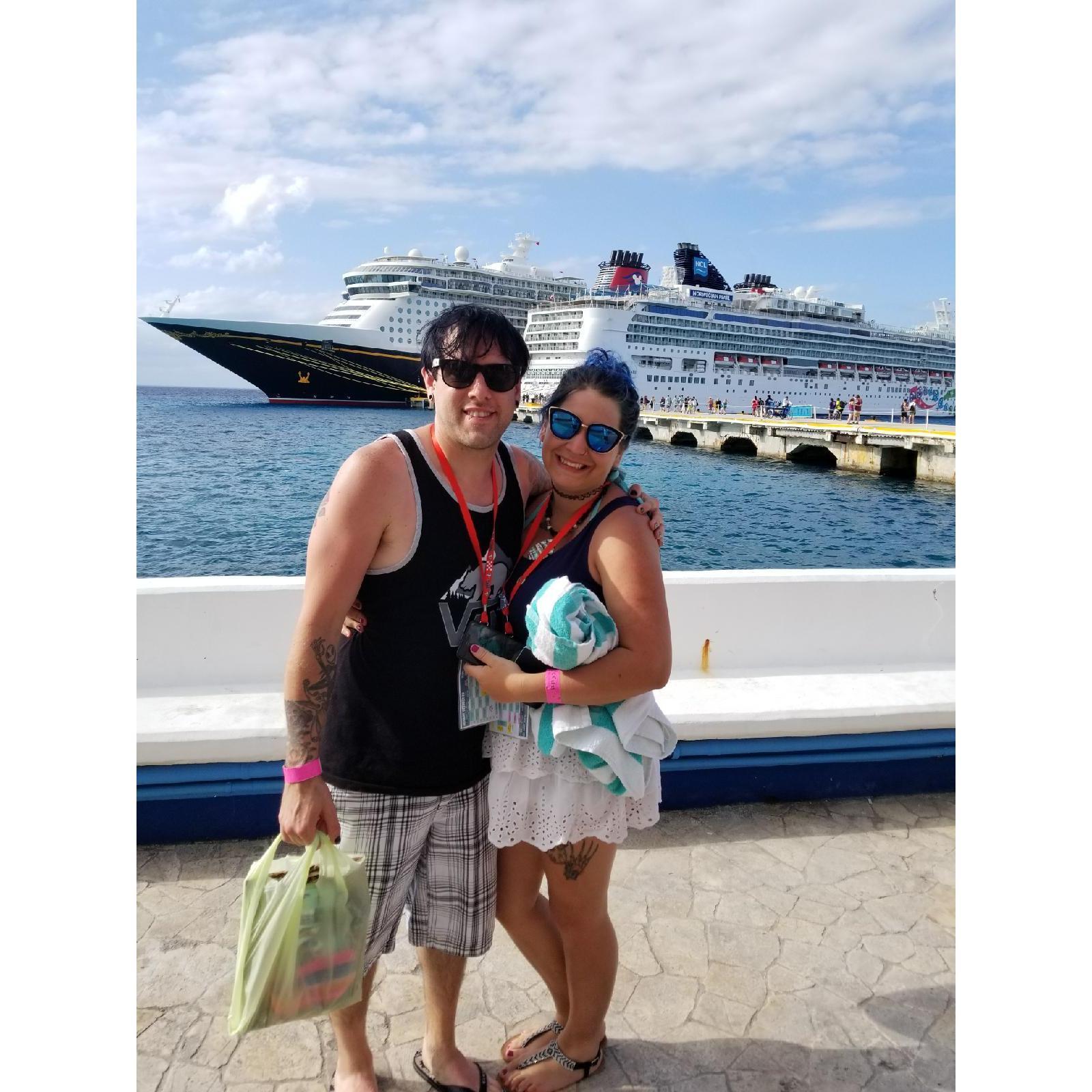 Warped rewind at sea cruise