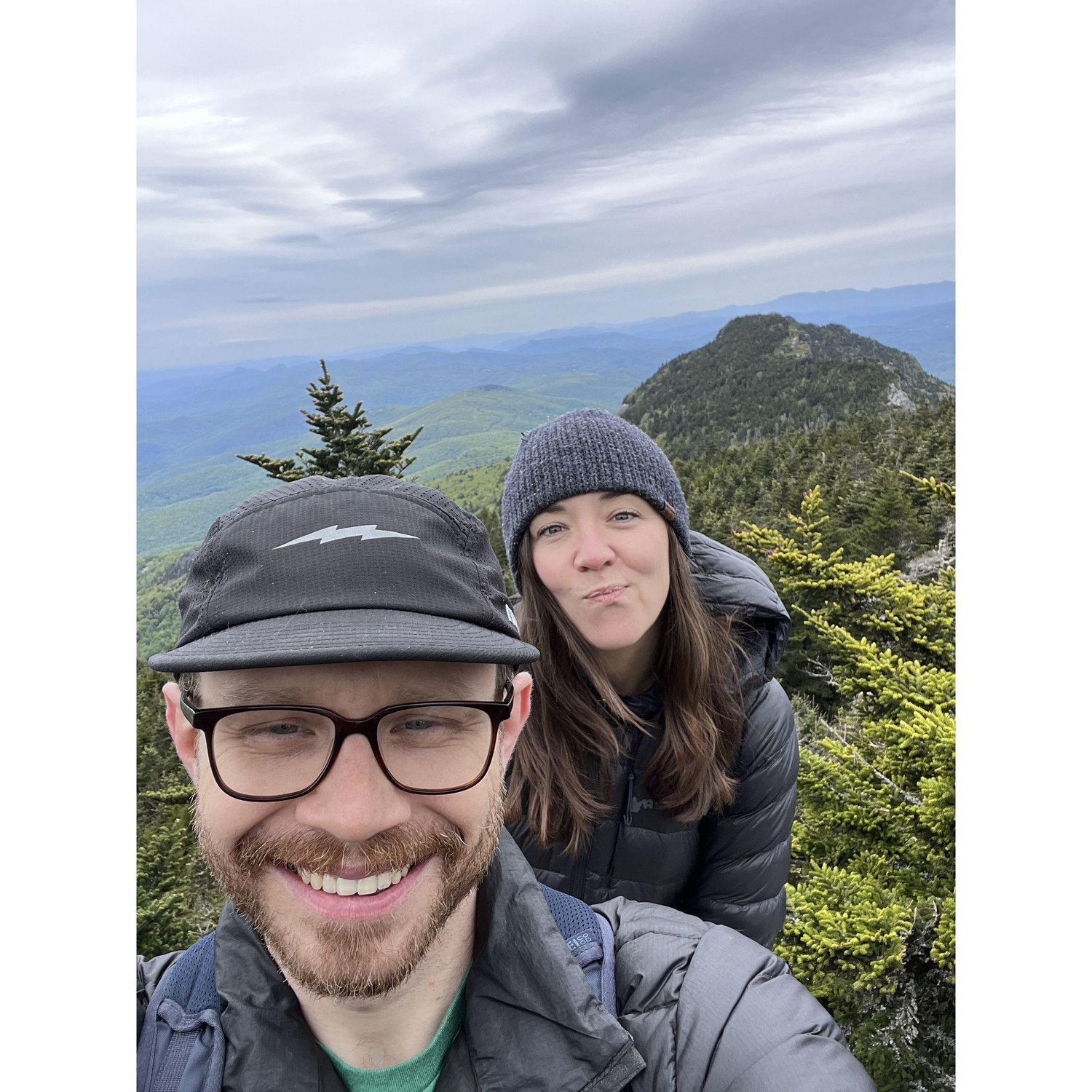 Hiking at Grandfather Mtn State Park
