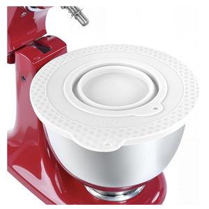 Silicone Mixer Bowl Cover Compatible with KitchenAid 4.5-5 Quart Tilt-Head Stand Mixer, Mixer Bowl Lid to Prevent Spilling of Ingredients