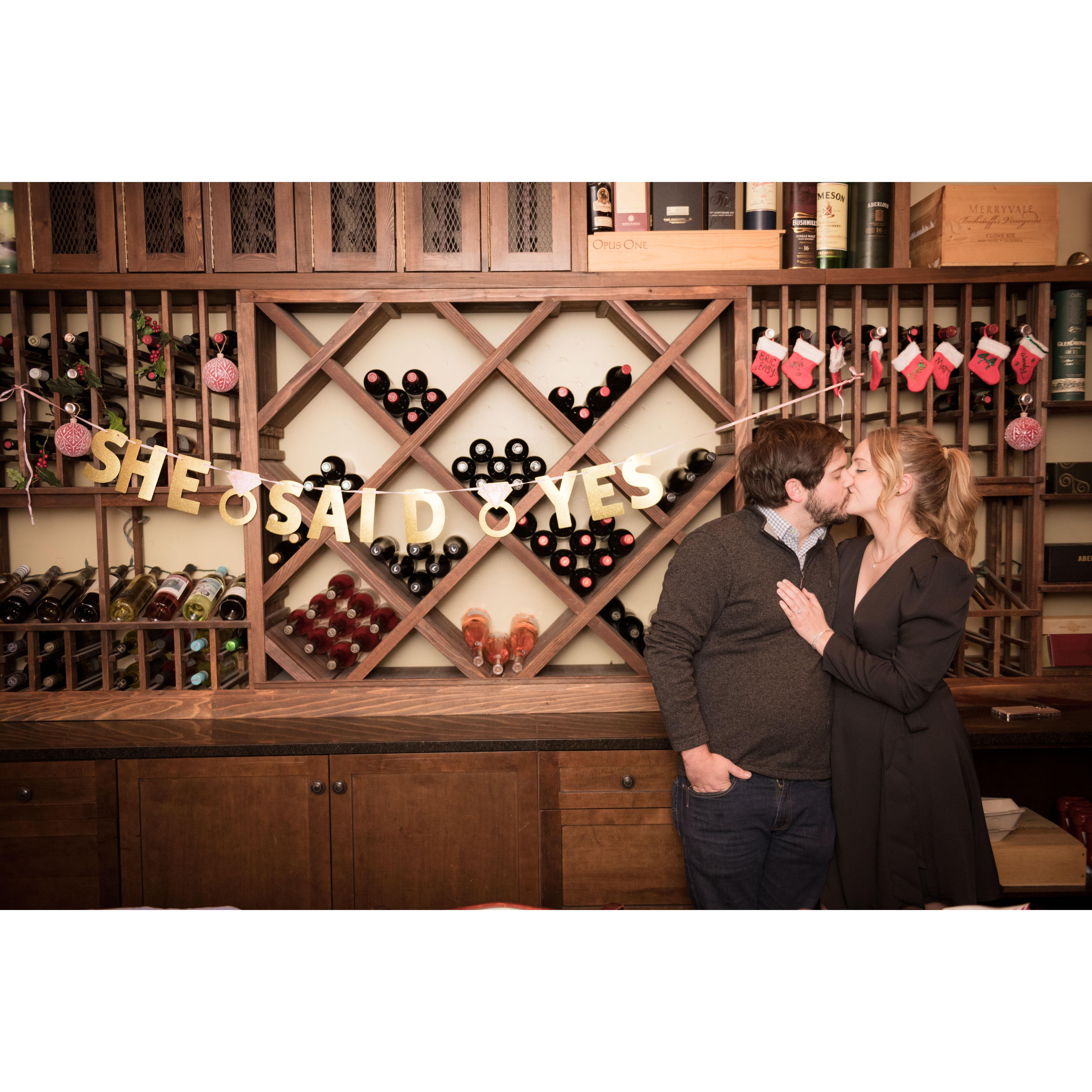 The night Briar popped the question!