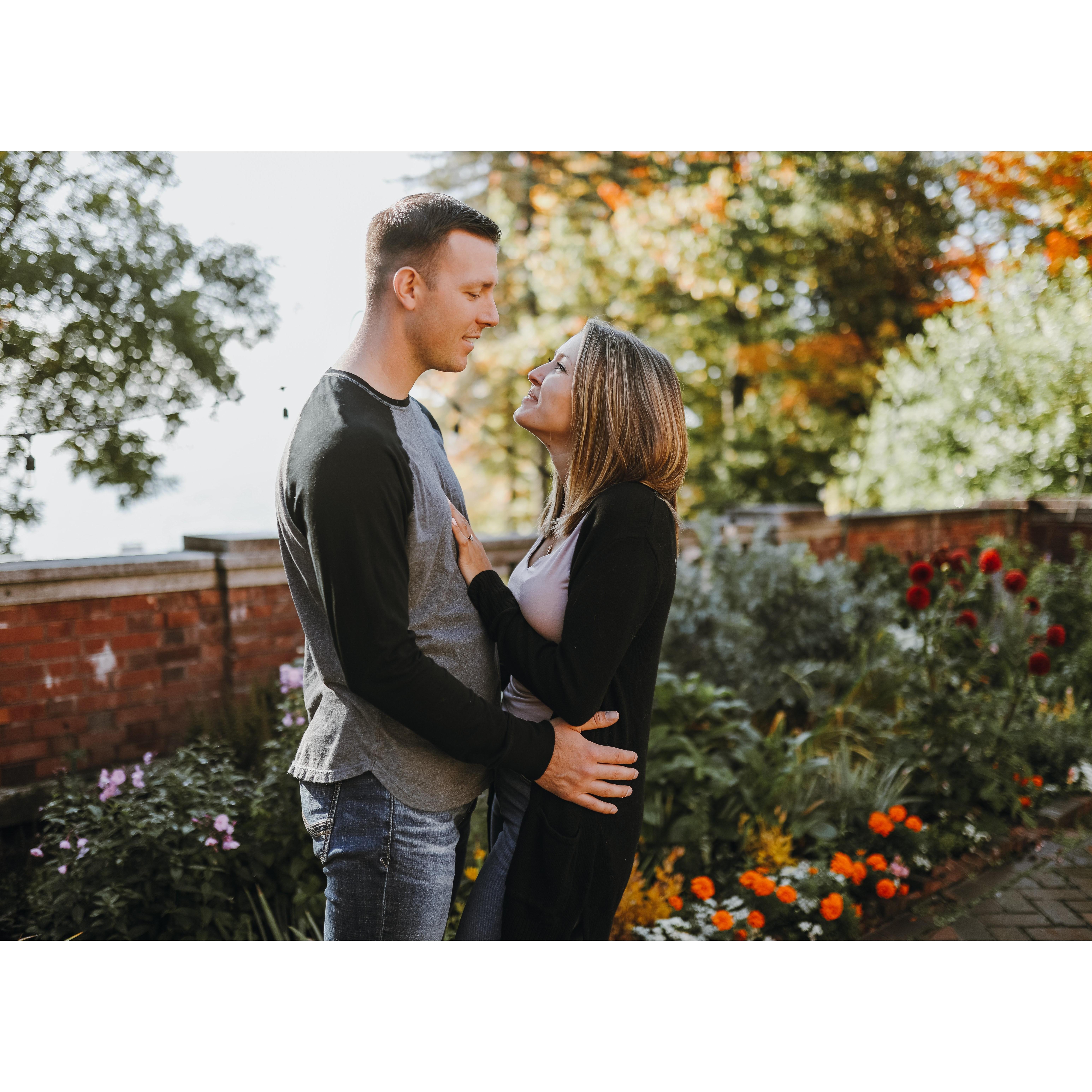 Engagement photo. 
Taken at Glensheen Mansion. 
PC: Delaney Vavra.