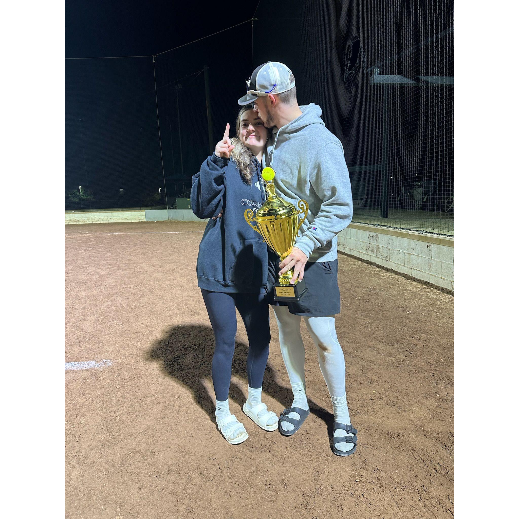 Co-ed Slow Pitch Champions!