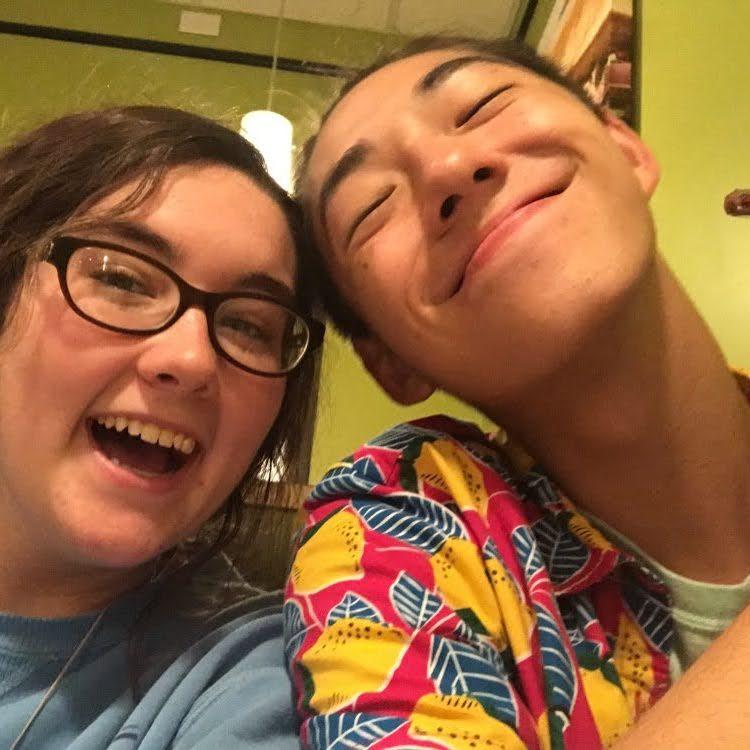 This picture was on our first date... to Fazoli's 