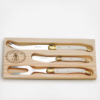 Laguiole 3-Piece Cheese Set