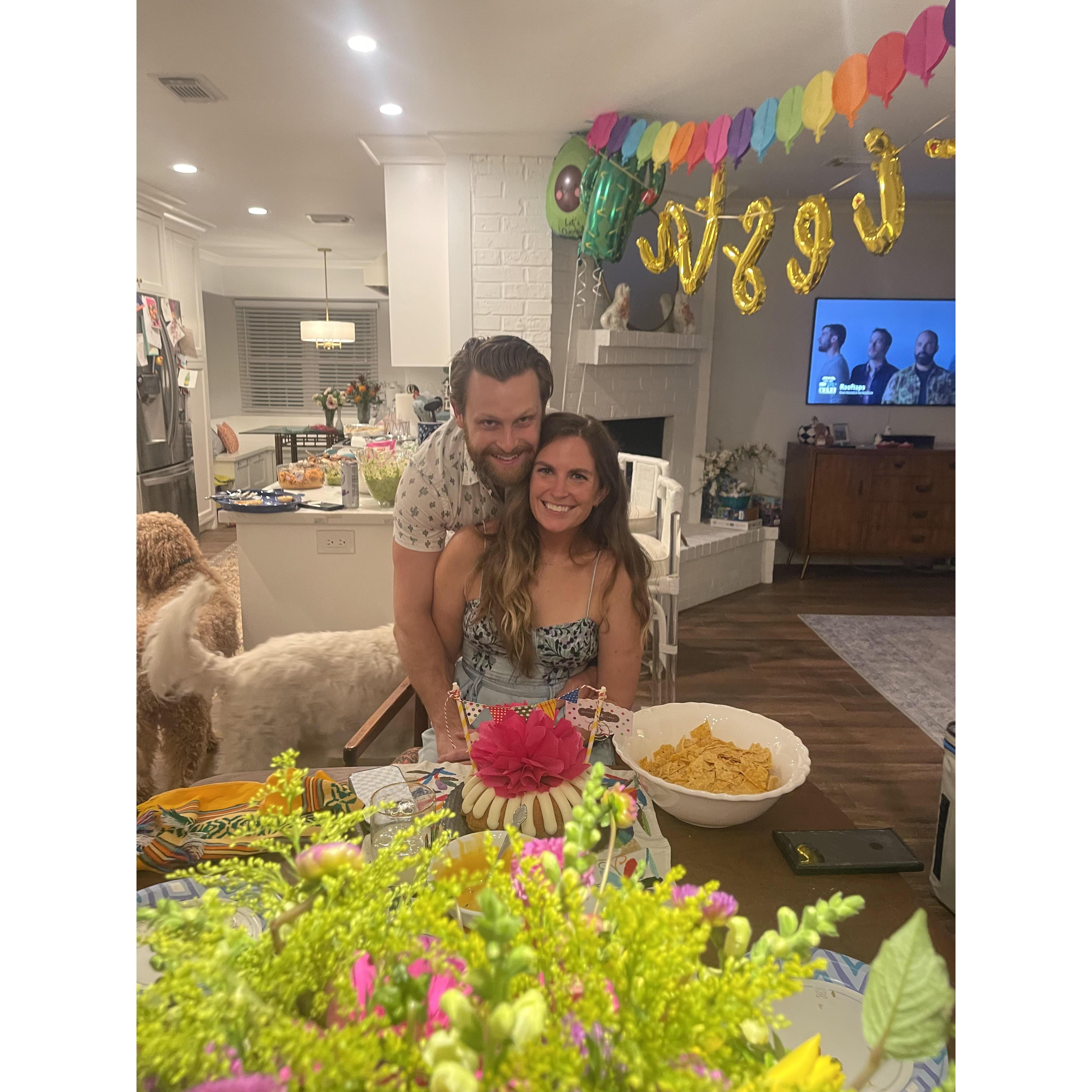 We had a wonderful time celebrate Leah's birthday party with our friends before our trip to Amsterdam!