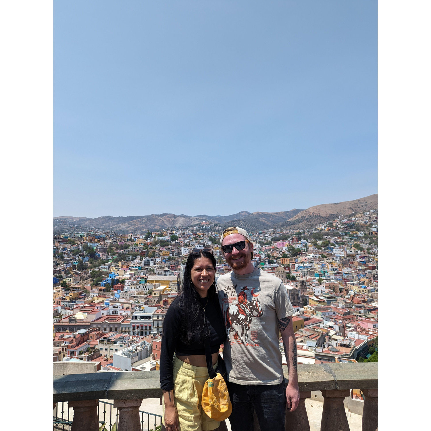 First time out of the country together