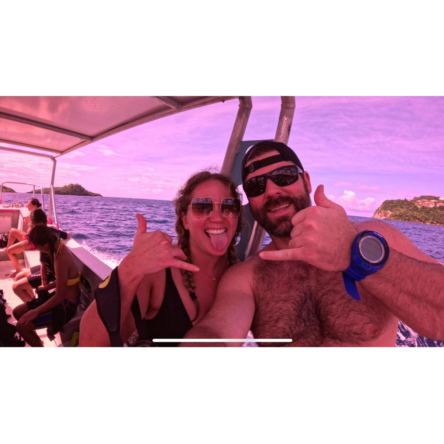 Scubadiving in the French Antilles!
