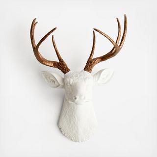 Resin Faux Taxidermy Deer Head