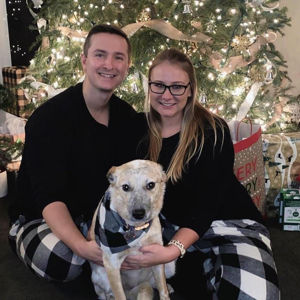 Christmas with our Millie girl!
