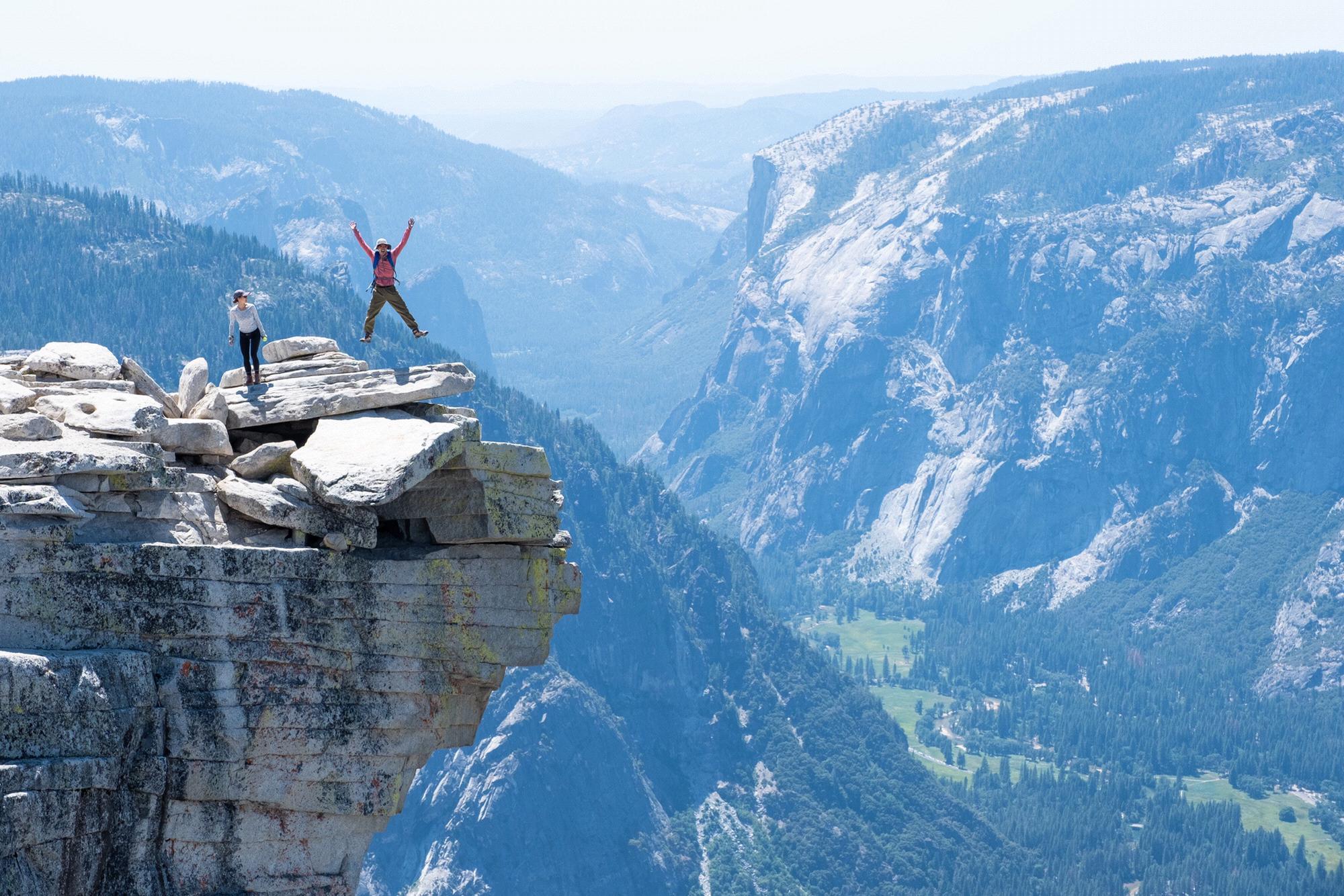 Top of Half Dome (Yosemite National Park)