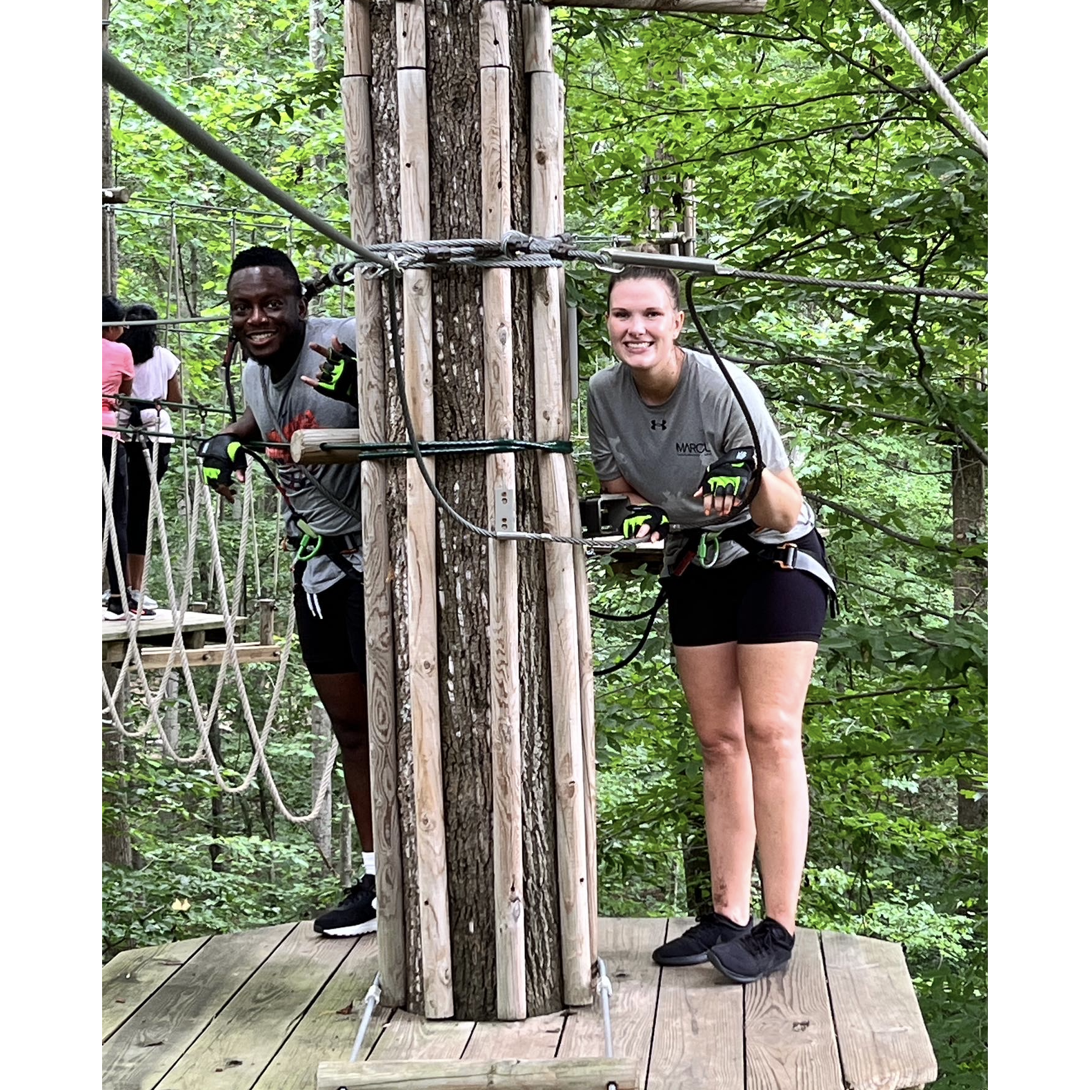 Go Ape (high ropes course in the woods)- July 2022