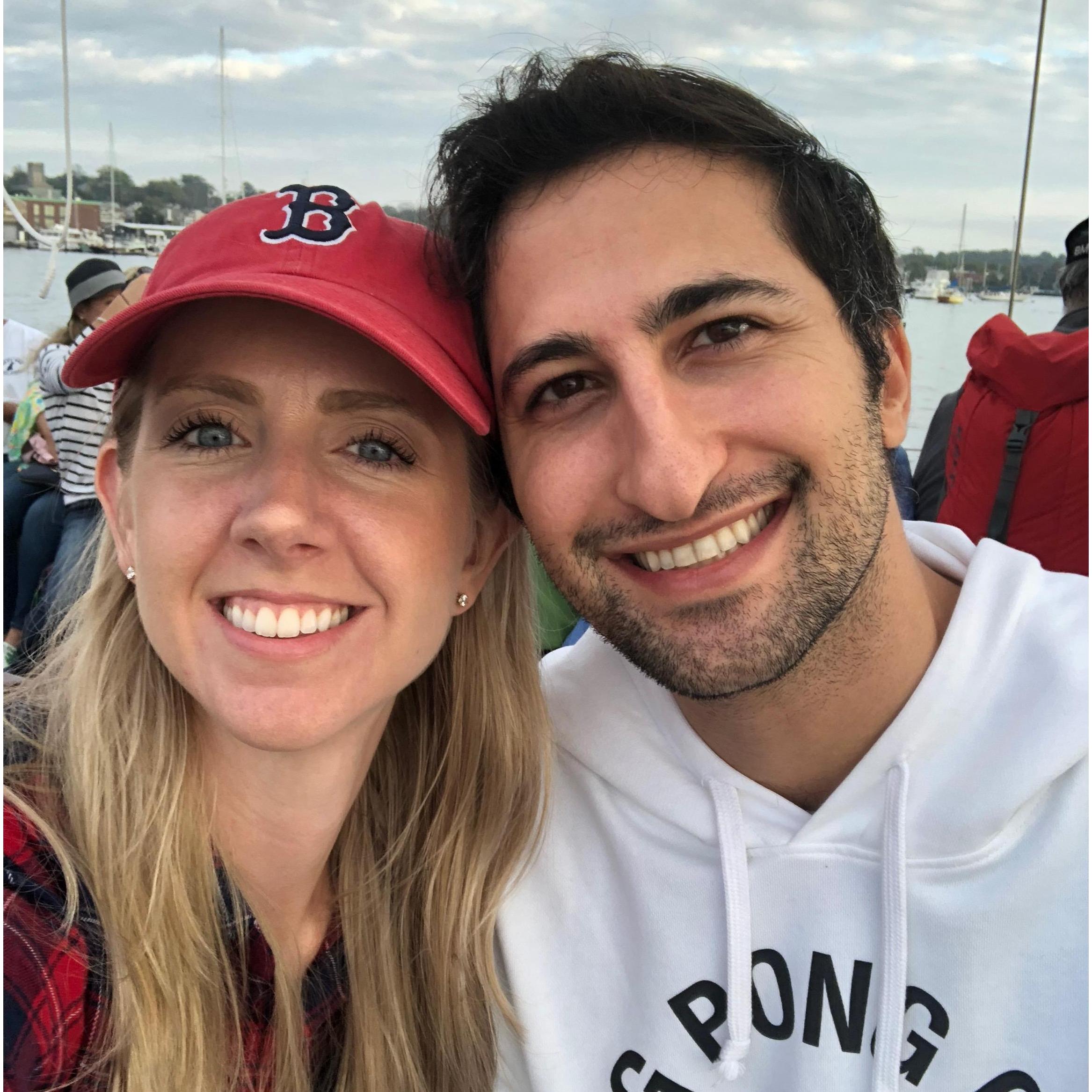 Samantha & Amir's 2018 Columbus Day weekend getaway in Newport, RI.