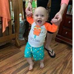 June 2019 First time on the river with Mommy & Daddy