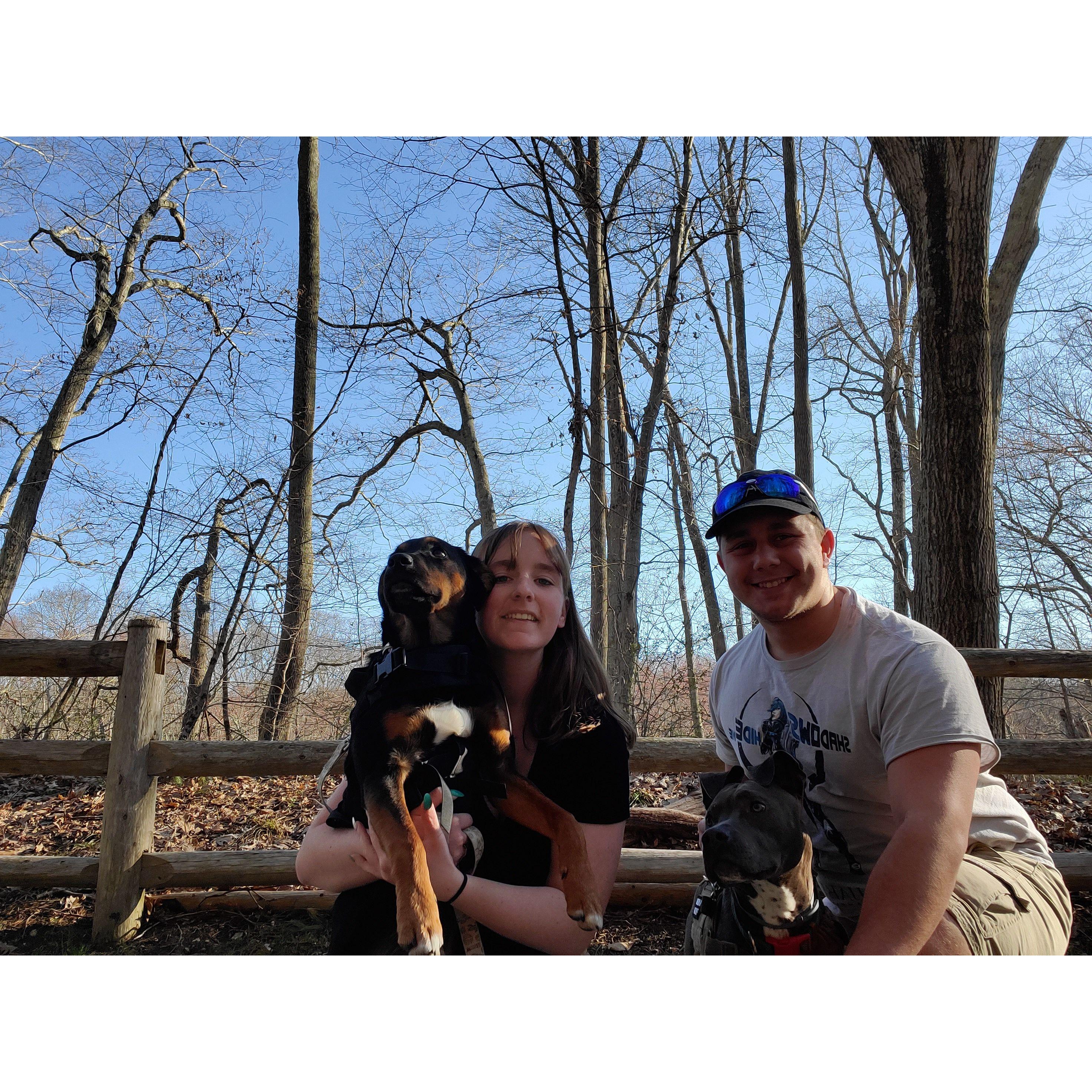 Family hike