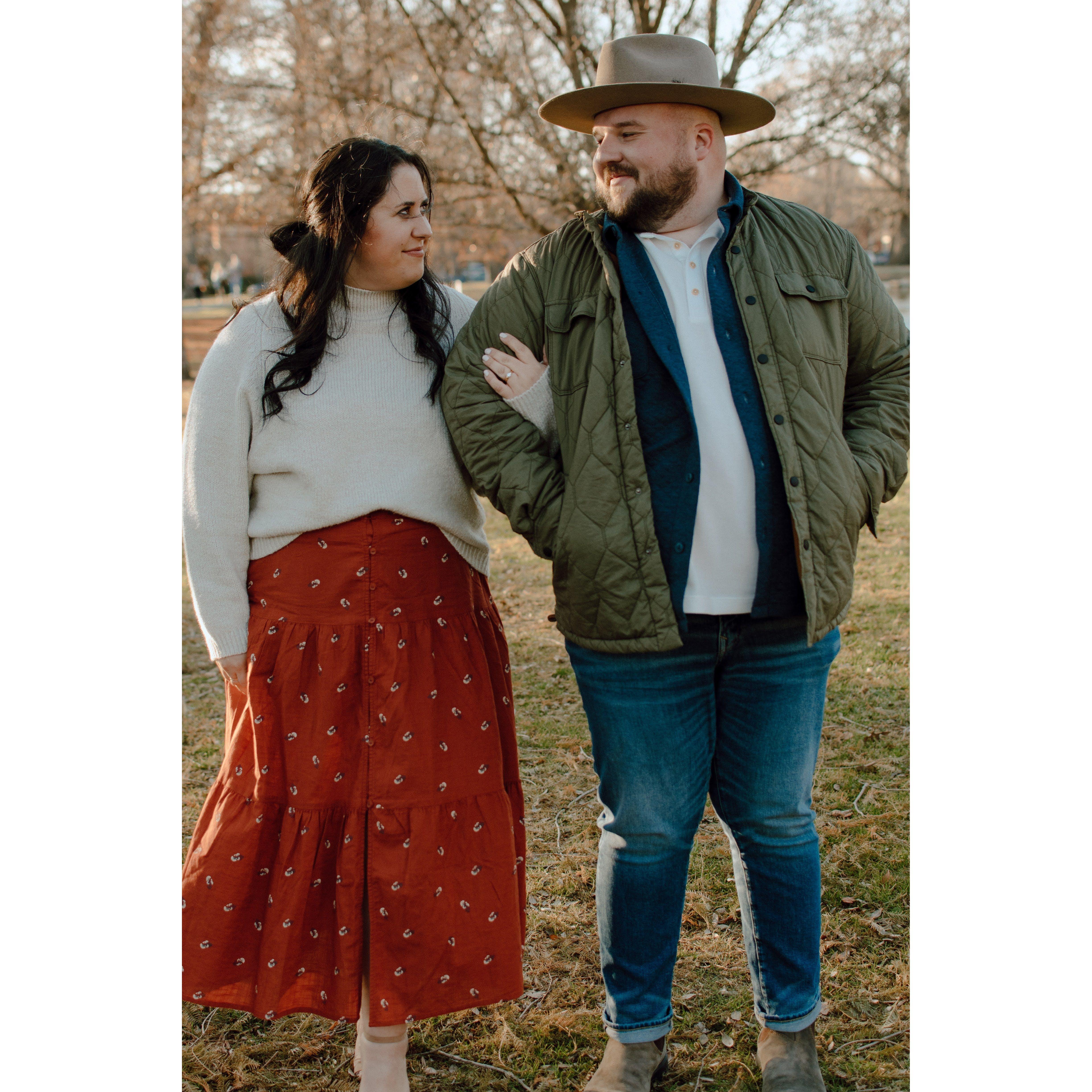 Our dear friend Maggie Brown surprised us with engagement pictures.