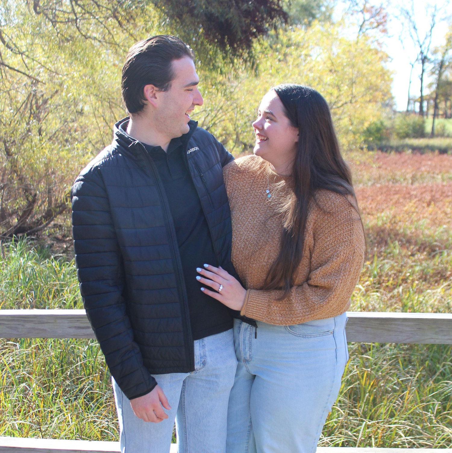 Engagement at Morton Arboretum