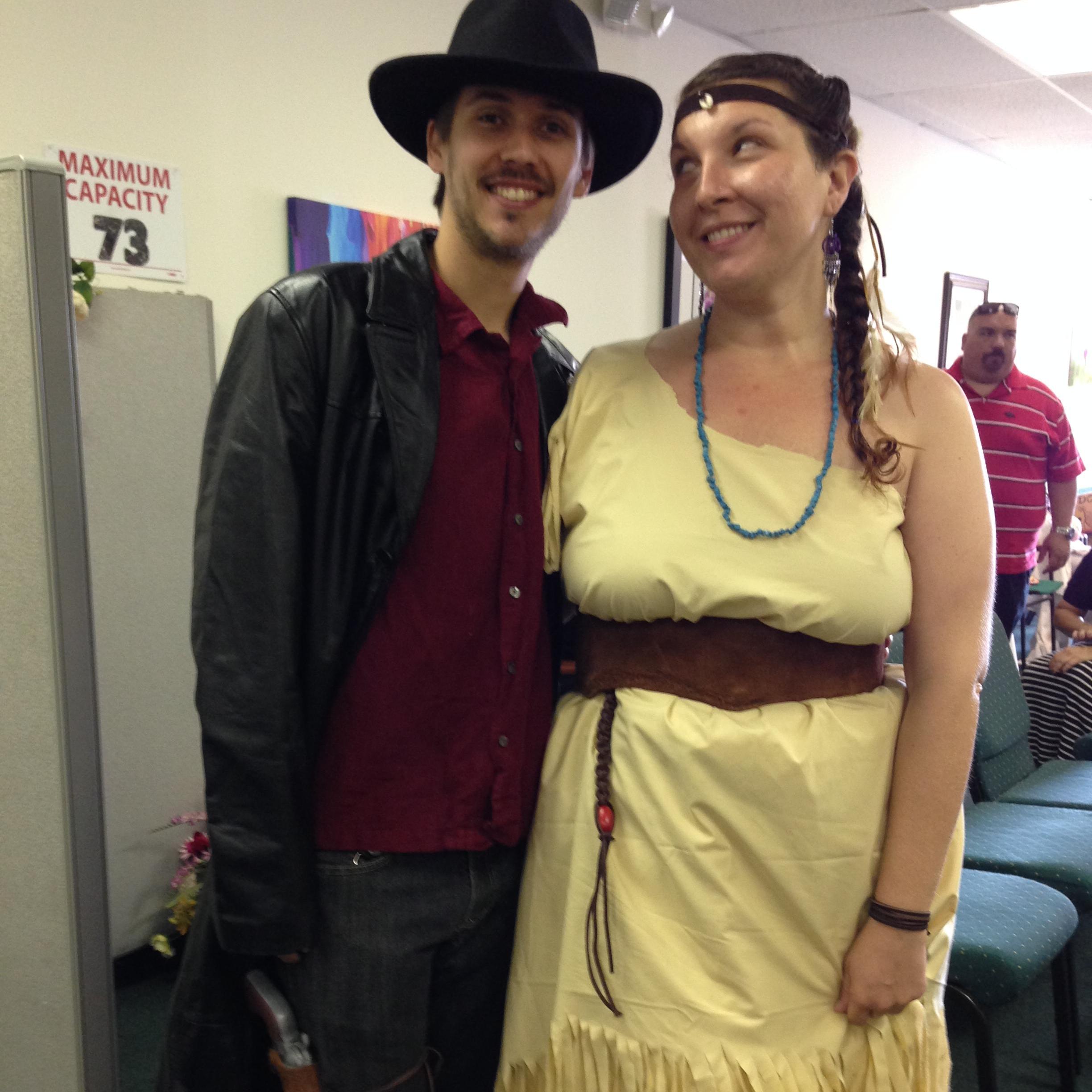 Never too old to play Cowboys & Indians. Okay, okay not too PC, I'm sorry. Cowboys & Native Americans.