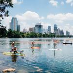 Kayaking on Lady Bird Lake