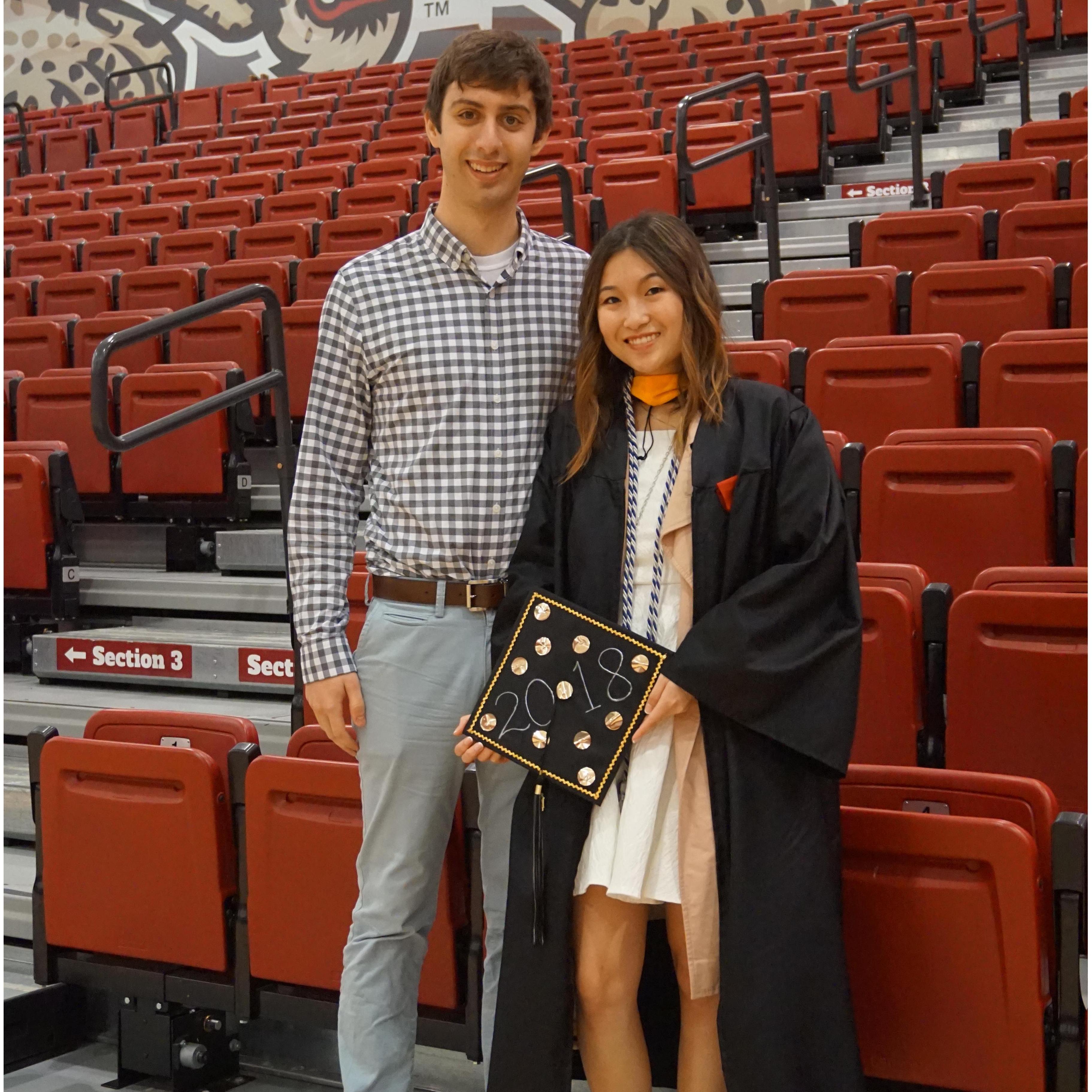 Her graduation 2018