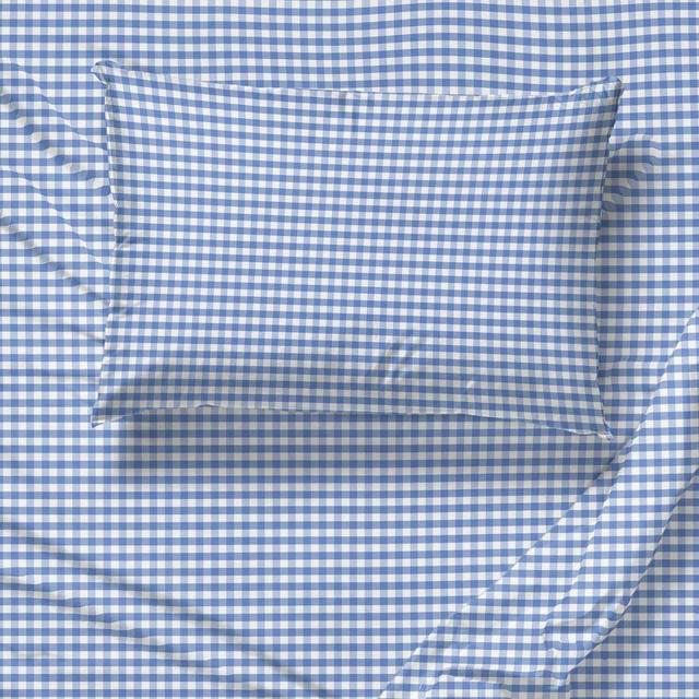 Saturday Park Gingham 100% Organic Cotton Sheet Set