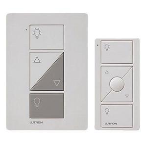 Lutron Caseta Wireless Smart Lighting Lamp Dimmer and Remote Kit, P-PKG1P-WH, White, Works with Alexa, Apple HomeKit, and the Google Assistant