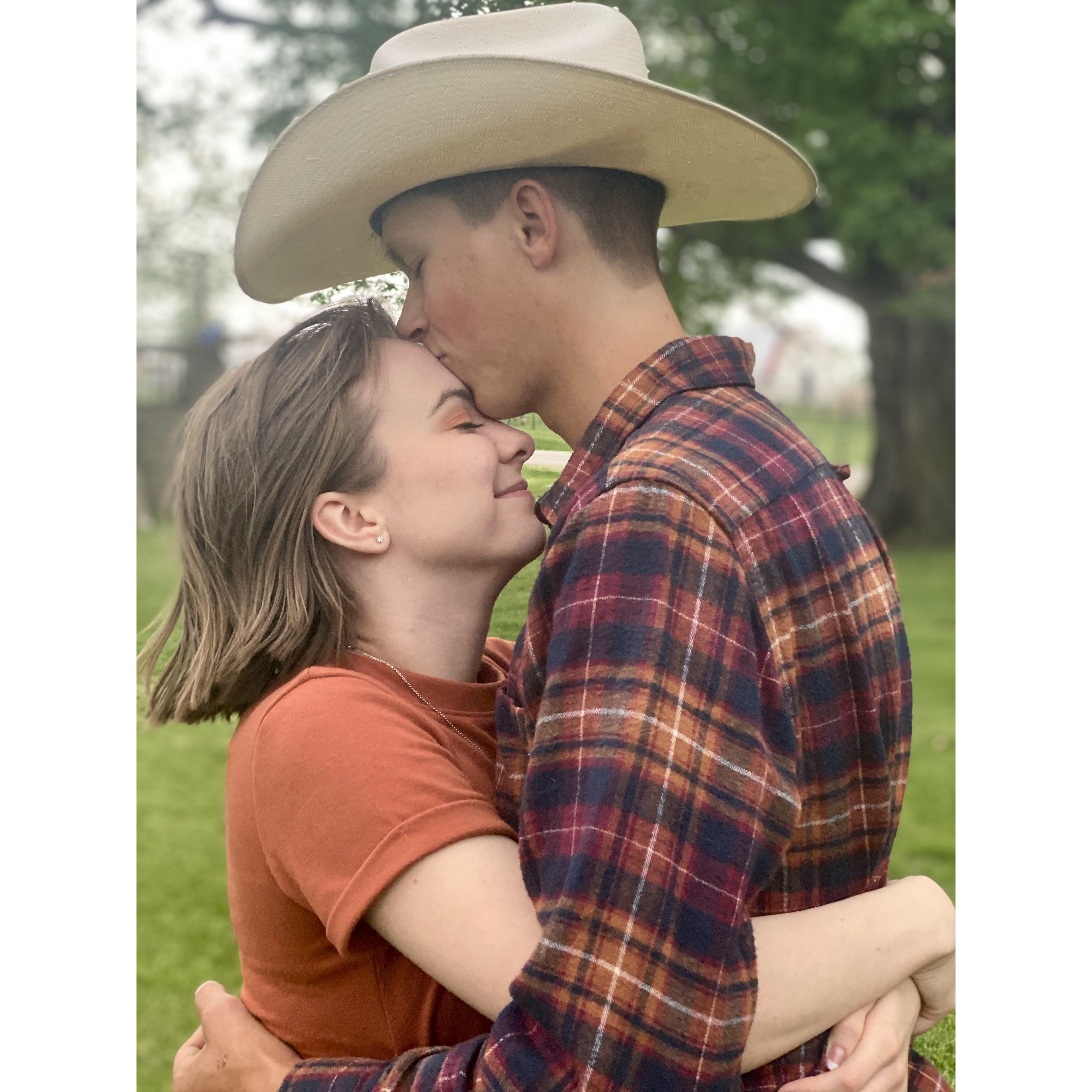 Sometimes the best pictures are taken without any posing