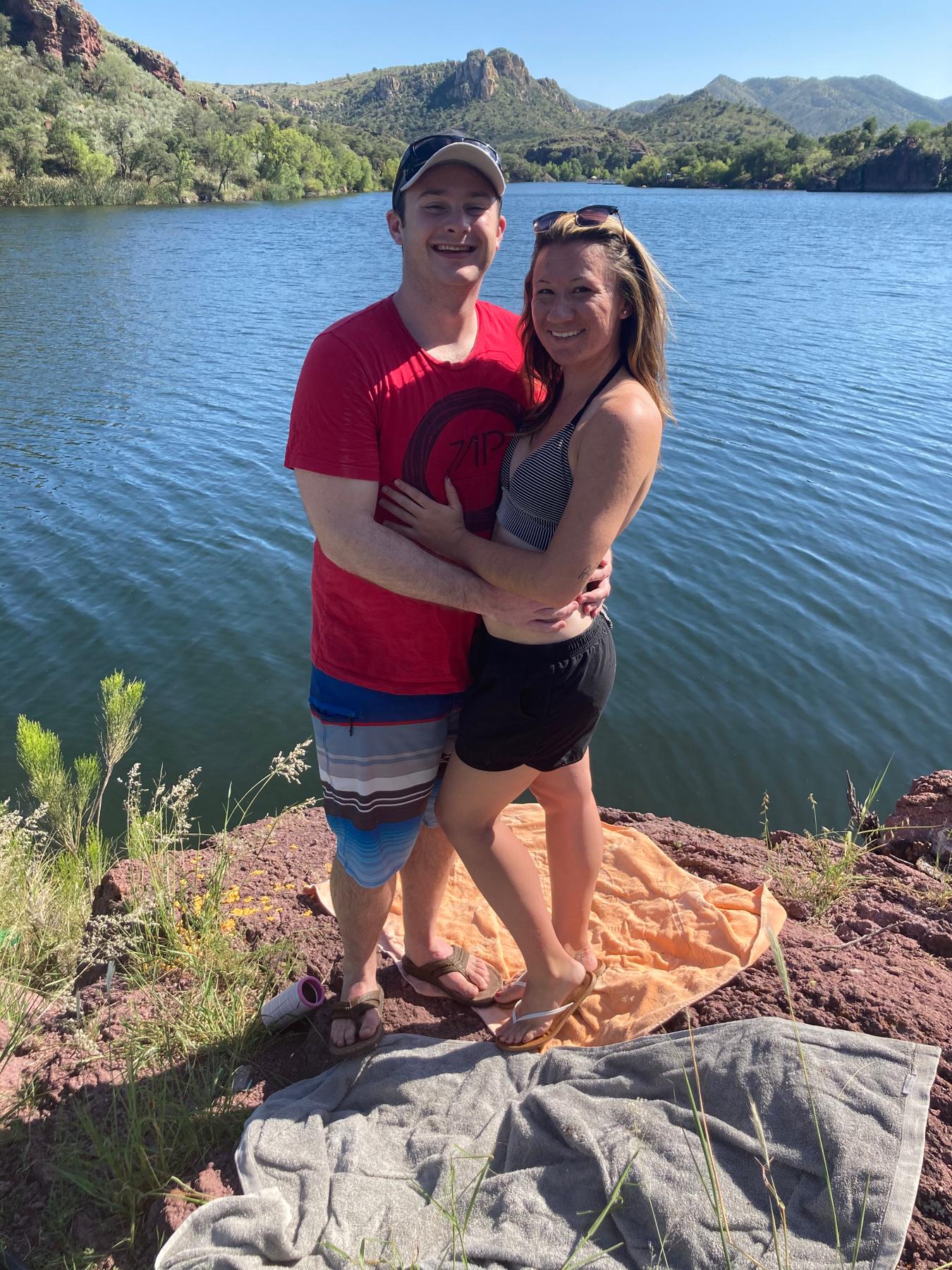 Our first picture together (Sep 2020)